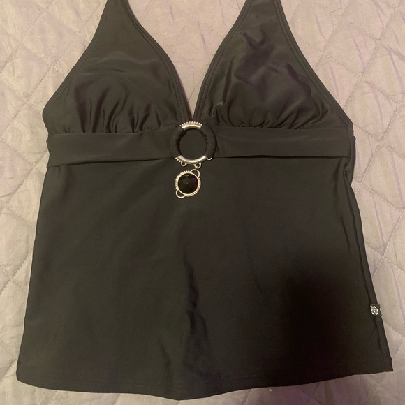 La Vie en Rose Tankini Top (small) - Picture 2 of 3